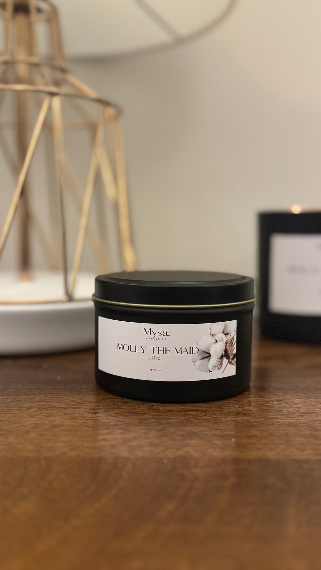 Molly The Maid- Clean Cotton Candle