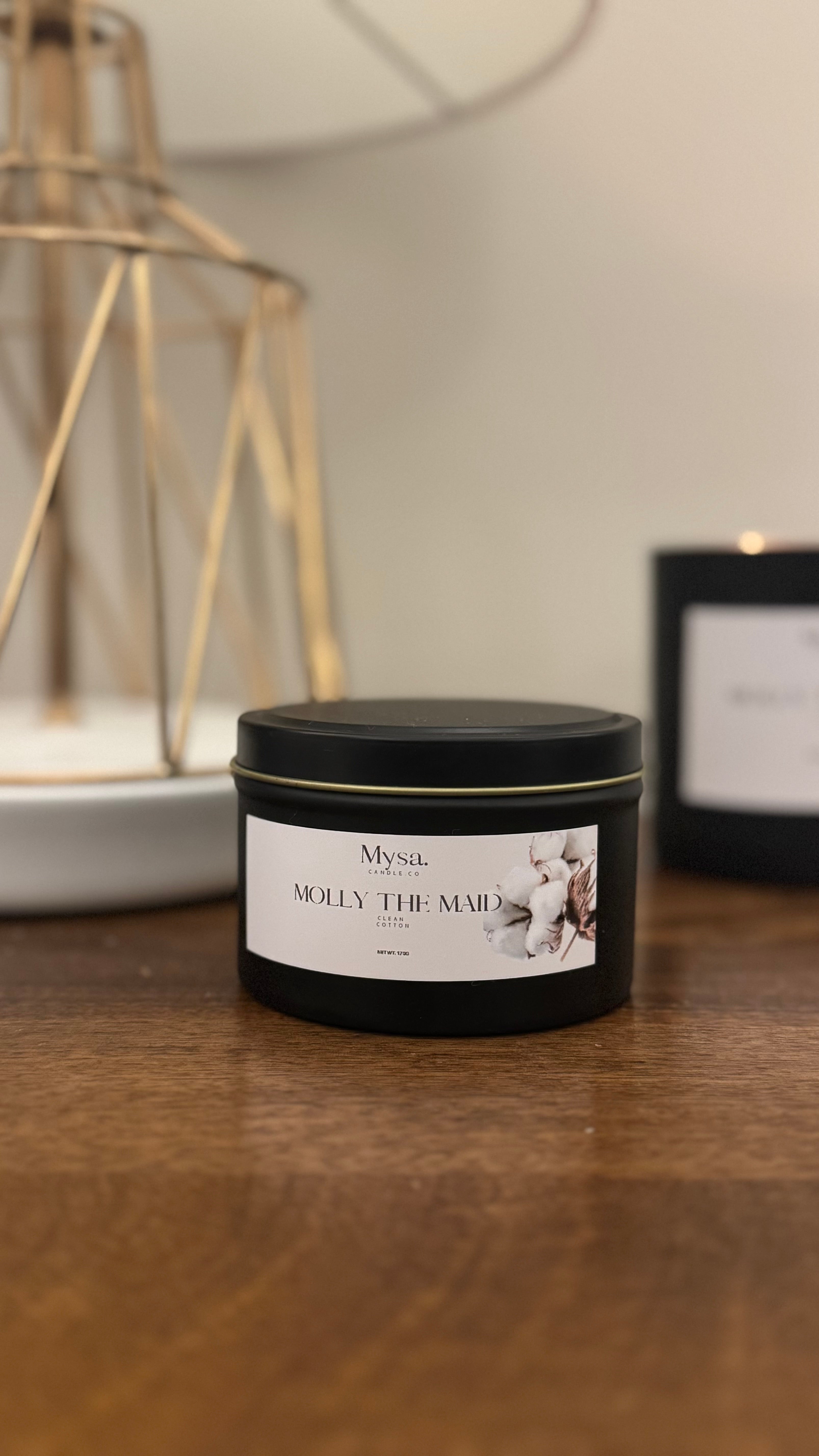 Molly The Maid- Clean Cotton Candle
