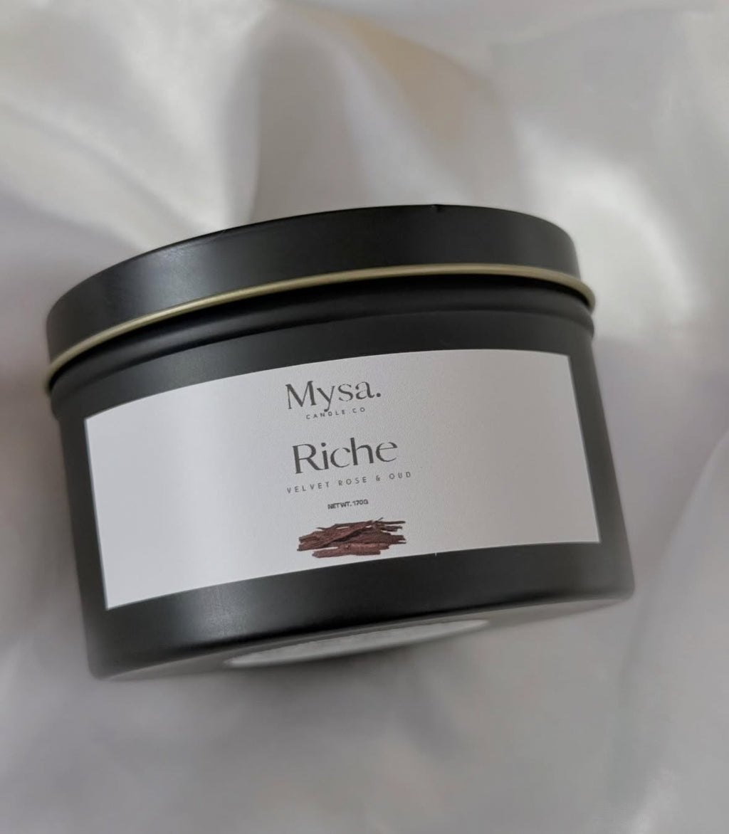 Riche- Velvet Rose & Oud  Candle