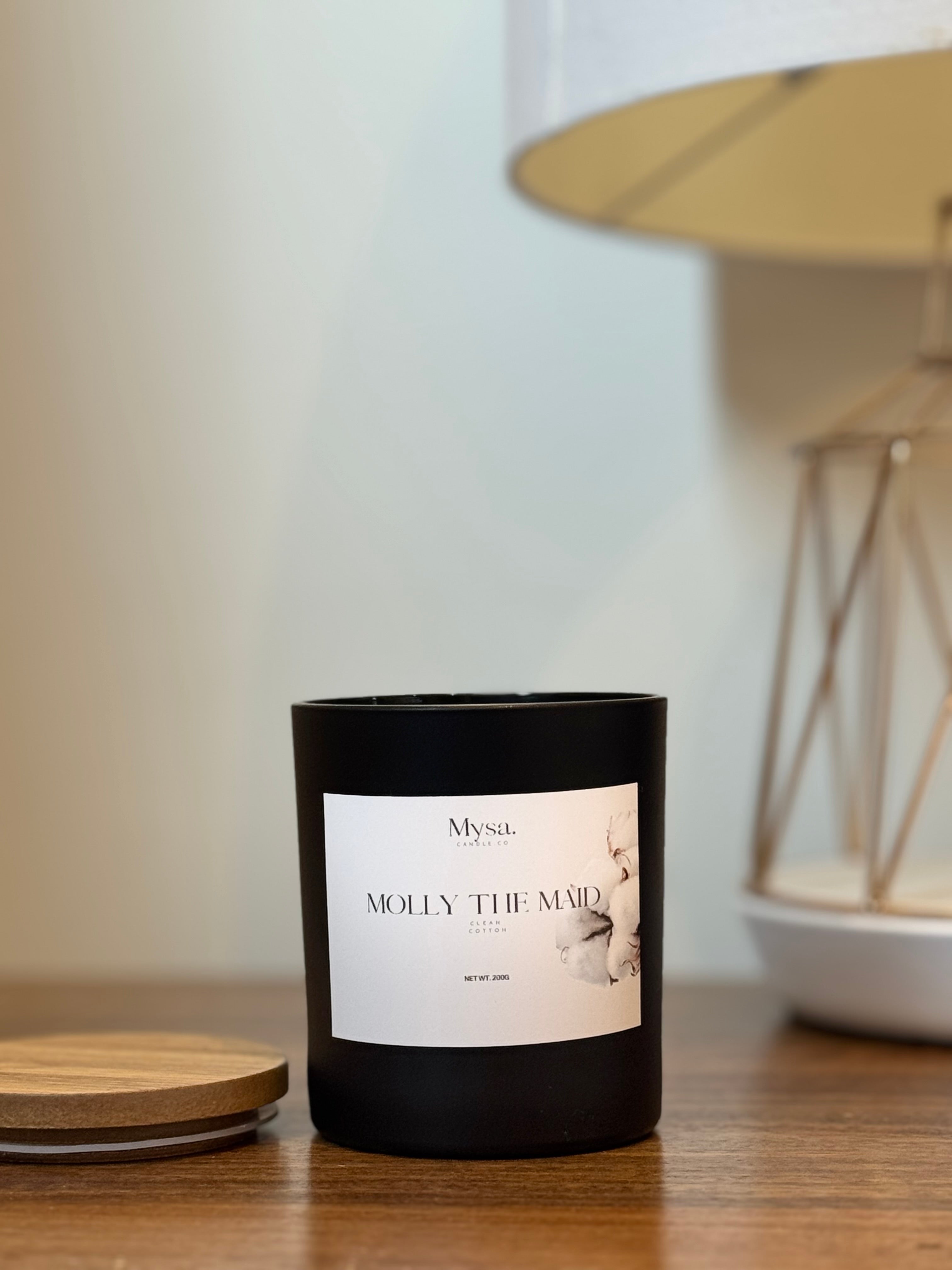 Molly The Maid- Clean Cotton Candle